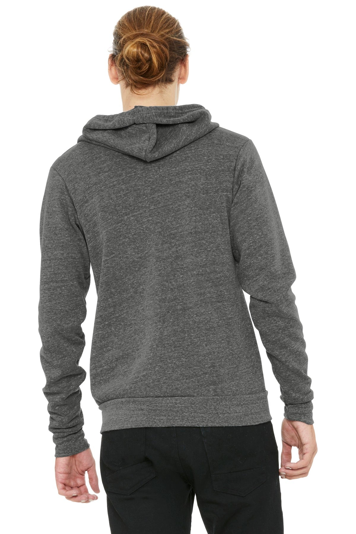 BELLA+CANVAS  Unisex Triblend Sponge Fleece Full-Zip Hoodie BC3909