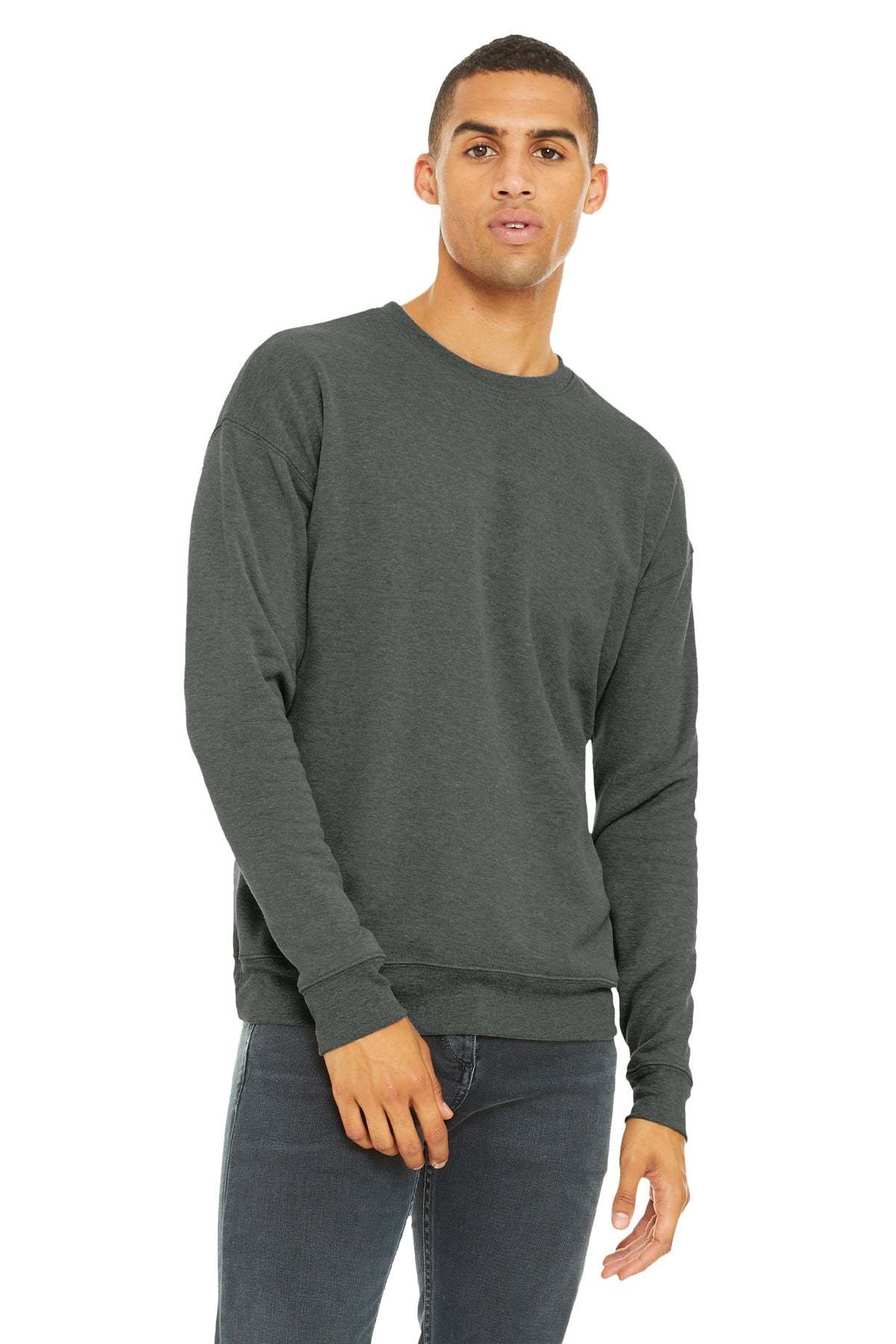 BELLA+CANVAS  Unisex Sponge Fleece Drop Shoulder Sweatshirt BC3945