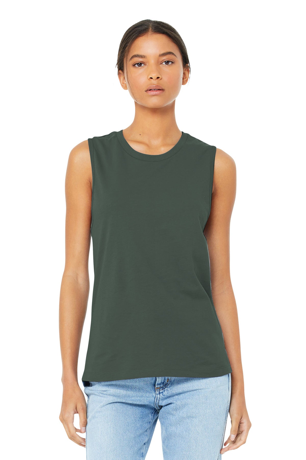 BELLA+CANVAS  Women's Jersey Muscle Tank BC6003