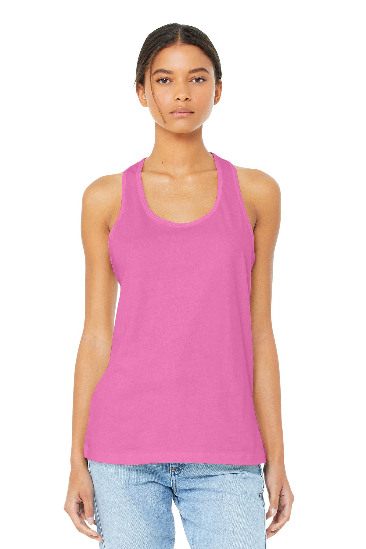 BELLA+CANVAS  Women's Jersey Racerback Tank BC6008