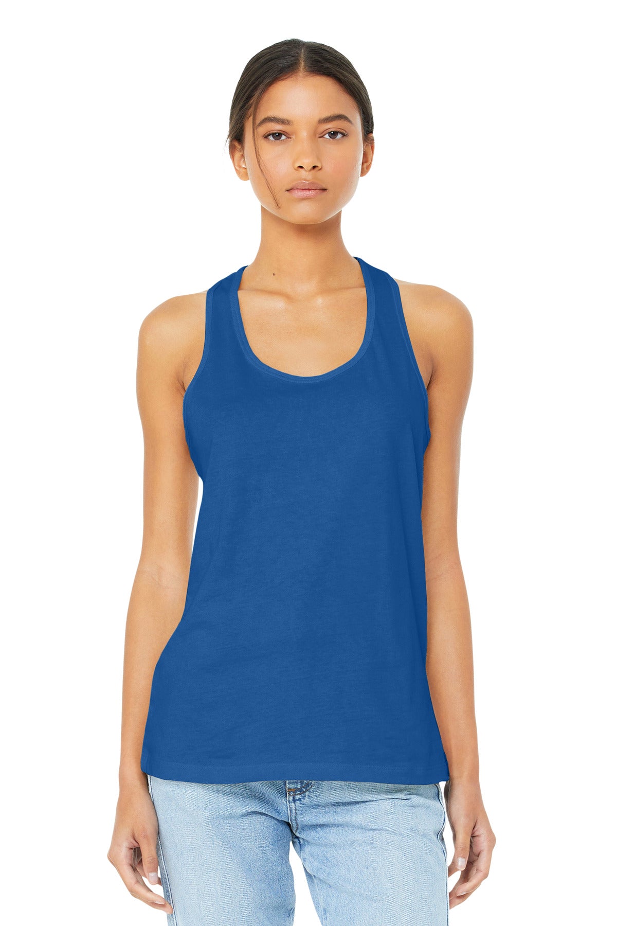 BELLA+CANVAS  Women's Jersey Racerback Tank BC6008