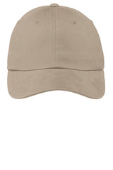 Port Authority Unstructured Brushed Twill Cap BTU