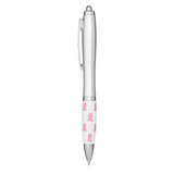 Breast Cancer Awareness Pink Ribbon Ballpoint Pen - P366