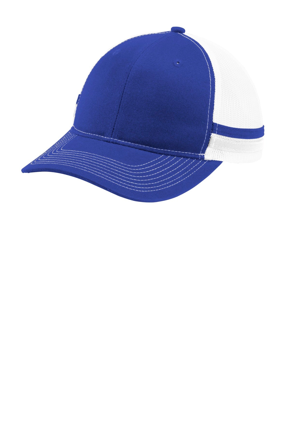 Port Authority Two-Stripe Snapback Trucker Cap C113