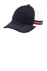 Port Authority Two-Stripe Snapback Trucker Cap C113
