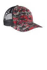 Port Authority  Digi Camo Snapback Trucker Cap C404