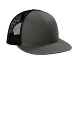 Port Authority Snapback Flat Bill Trucker Cap C407