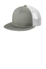 Port Authority Snapback Flat Bill Trucker Cap C407