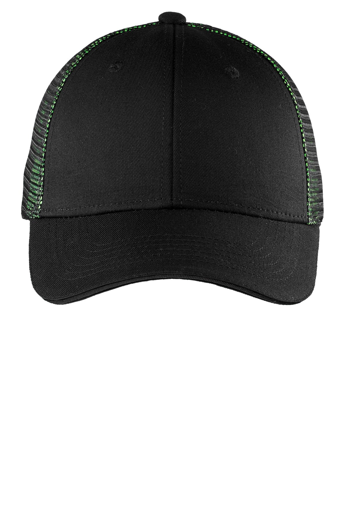 Port Authority Double Mesh Snapback Sandwich Bill Cap C818