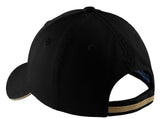 Port Authority Sandwich Bill Cap with Striped Closure C830