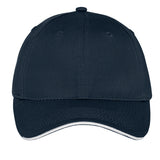 Port Authority Unstructured Sandwich Bill Cap C919