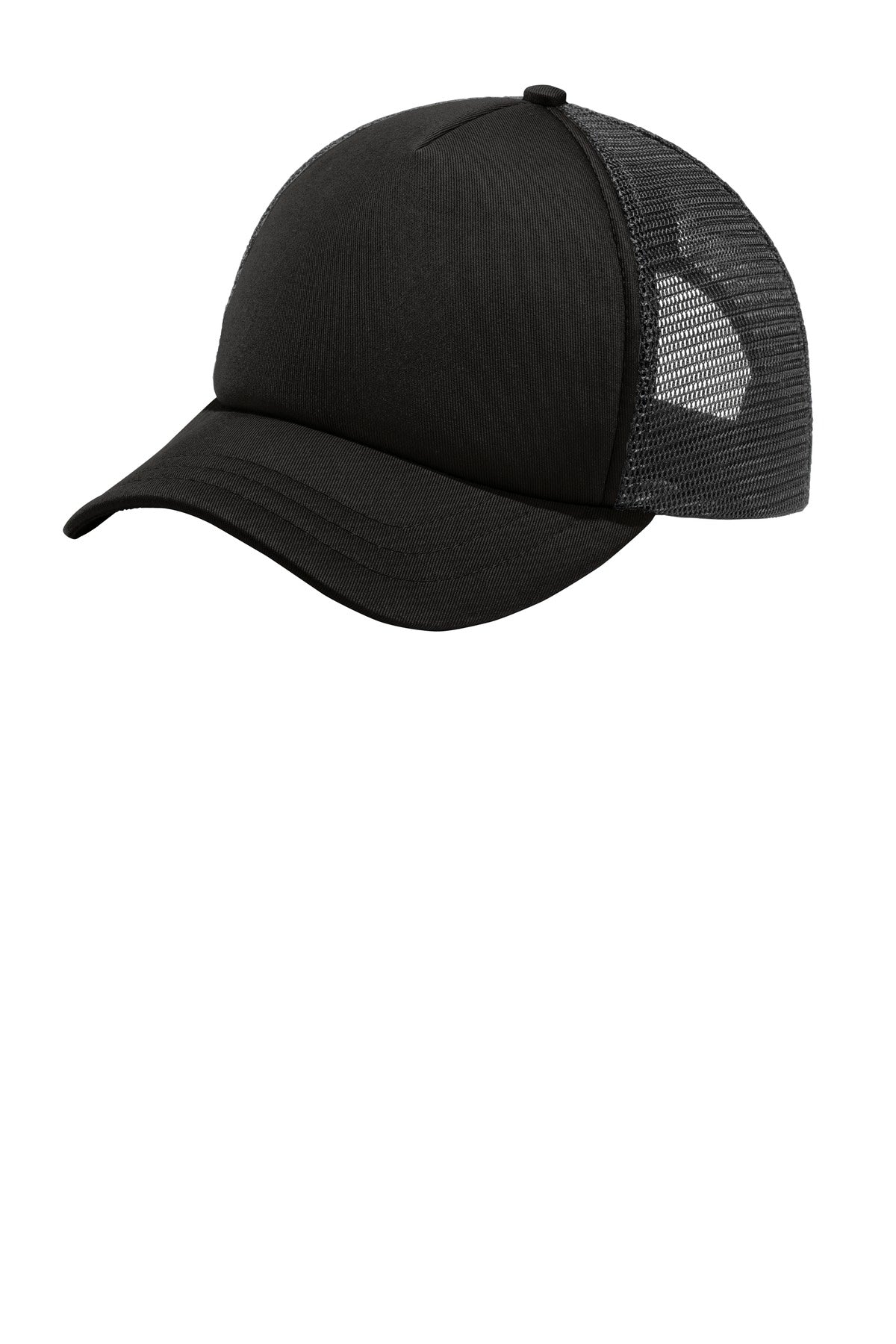 Port Authority  5-Panel Twill Foam Trucker Cap C936