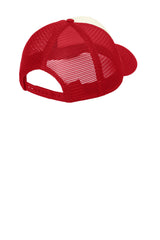 Port Authority  5-Panel Twill Foam Trucker Cap C936