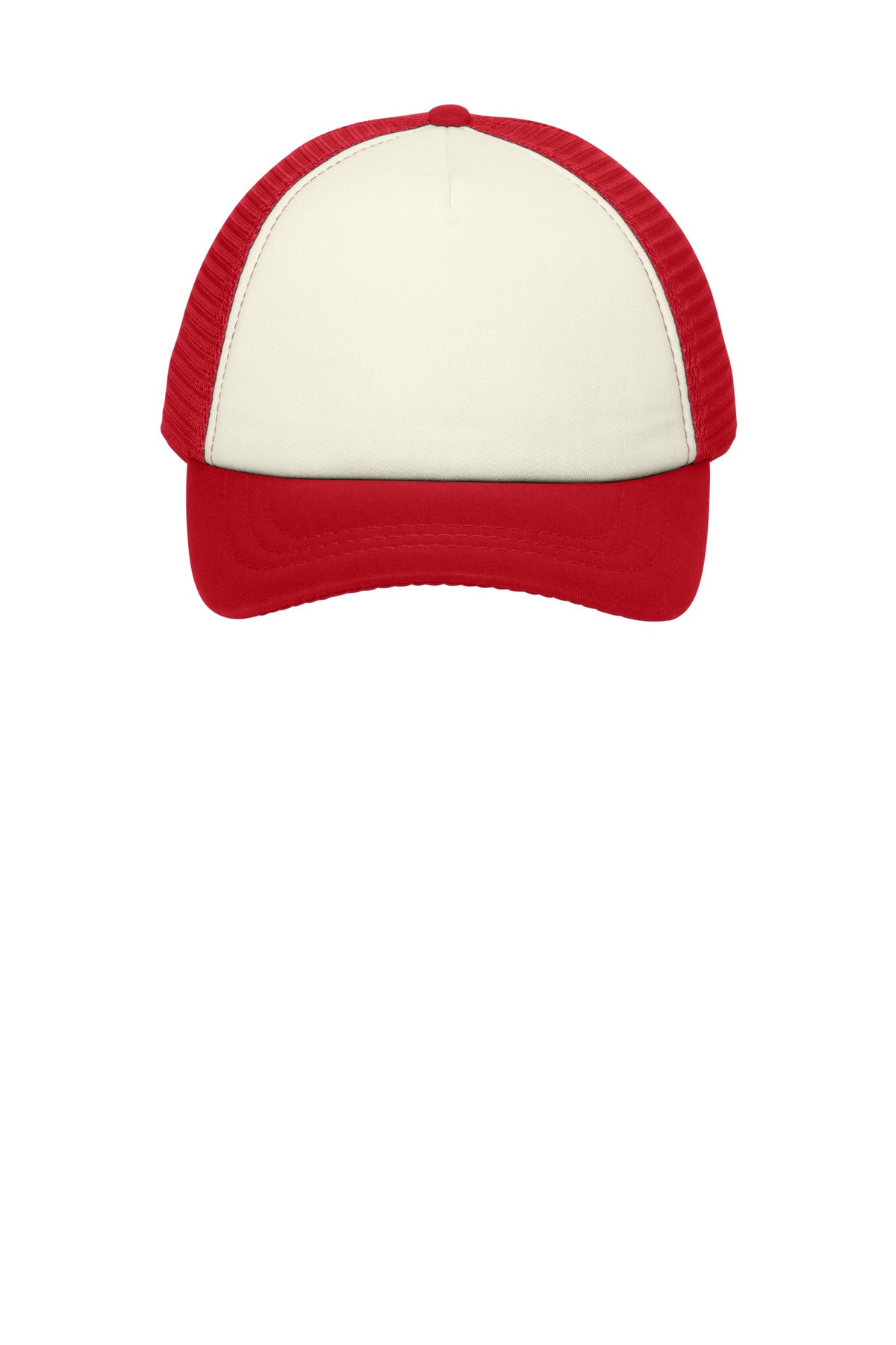 Port Authority  5-Panel Twill Foam Trucker Cap C936