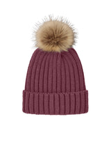 Port Authority Faux Fur Pom Beanie C990