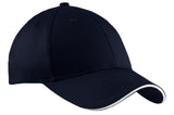 Port Authority Cotton Twill Sandwich Bill Cap CP85