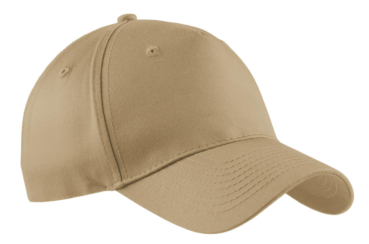 Port Authority Five-Panel Twill Cap CP86