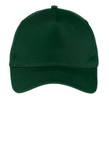 Port Authority Five-Panel Twill Cap CP86