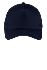 Port Authority Five-Panel Twill Cap CP86