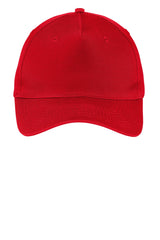 Port Authority Five-Panel Twill Cap CP86