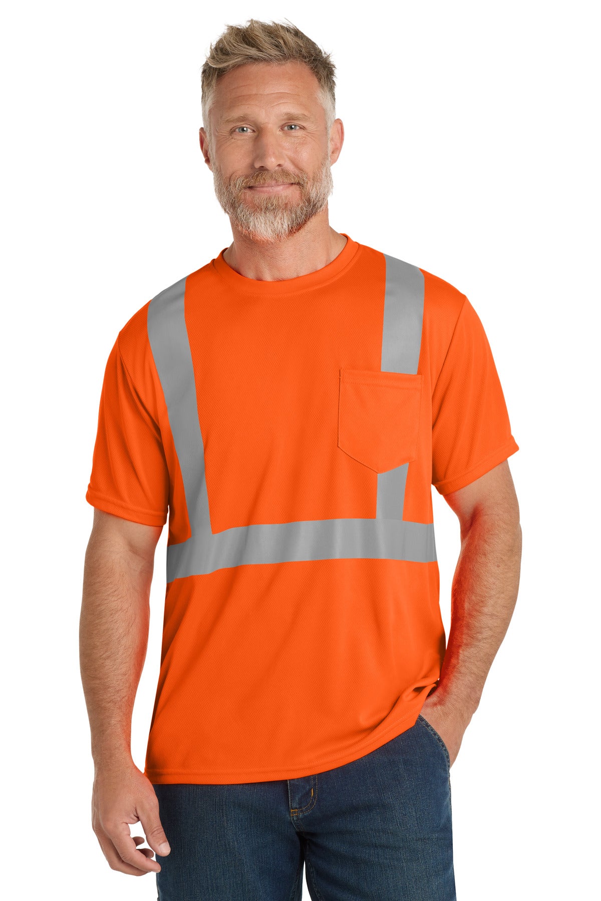 CornerStone ANSI 107 Class 2 Mesh Tee CS200