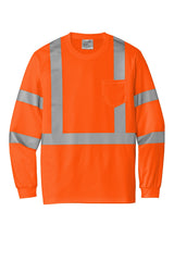 CornerStone ANSI 107 Class 3 Mesh Long Sleeve Tee CS203