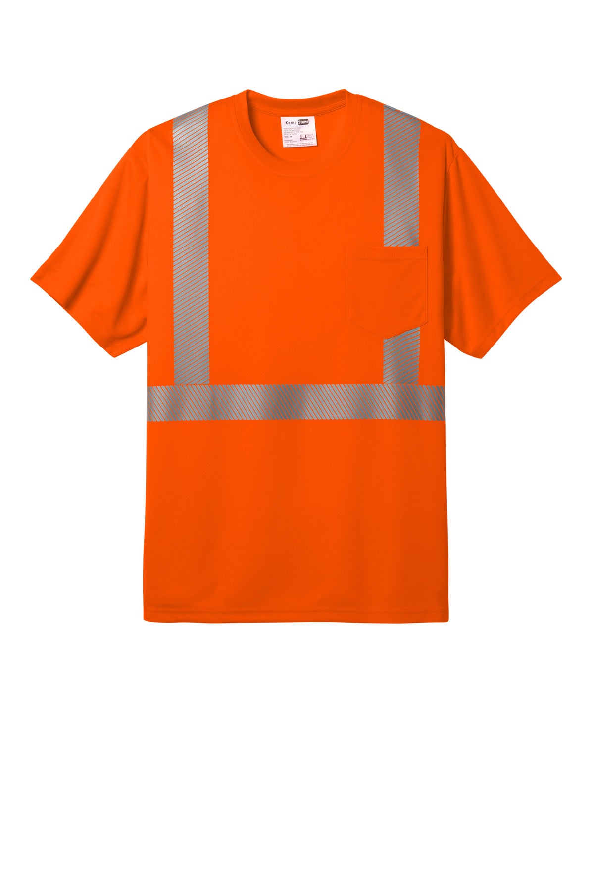 CornerStone ANSI 107 Class 2 Segmented Tape Tee CS204