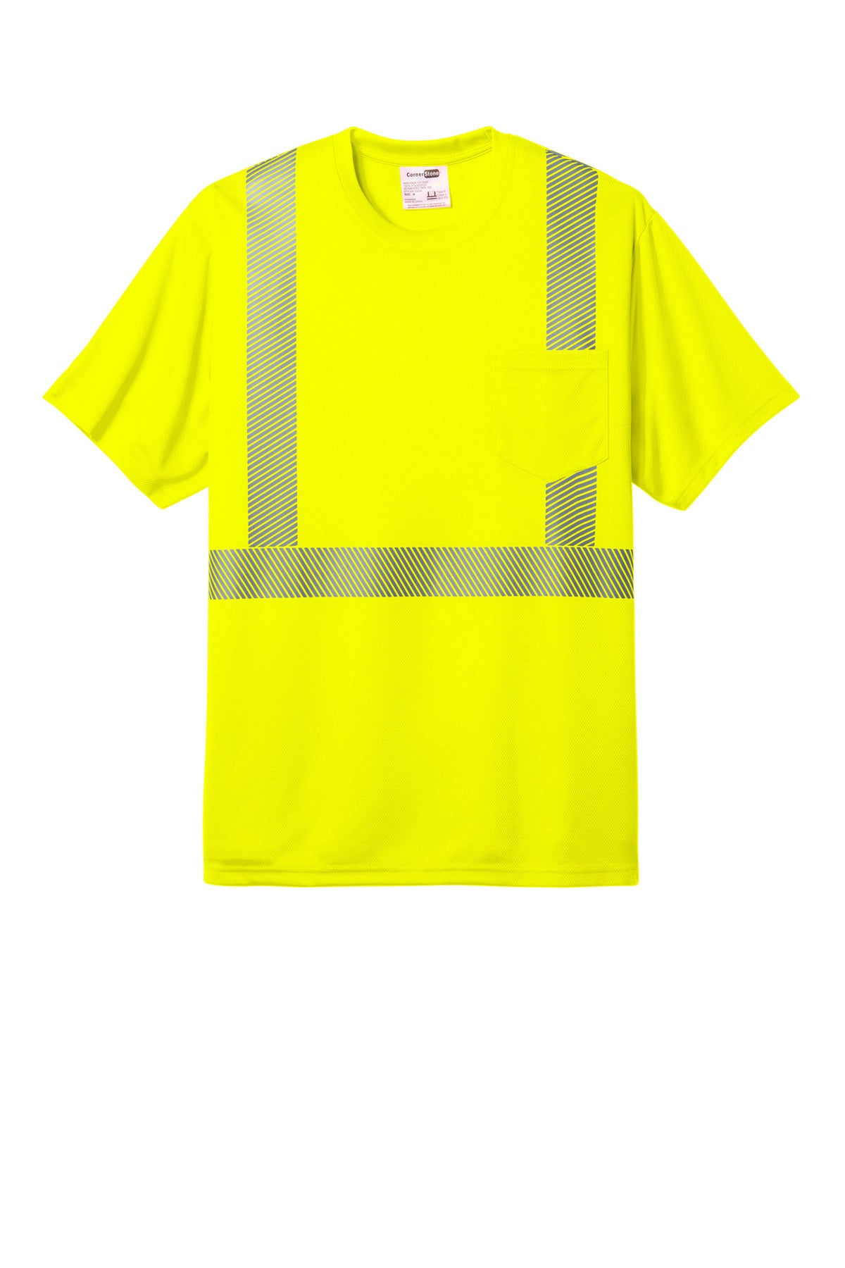 CornerStone ANSI 107 Class 2 Segmented Tape Tee CS204