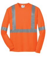 CornerStone ANSI 107 Class 2 Long Sleeve Safety T-Shirt CS401LS