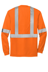 CornerStone ANSI 107 Class 2 Long Sleeve Safety T-Shirt CS401LS