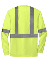 CornerStone ANSI 107 Class 2 Long Sleeve Safety T-Shirt CS401LS