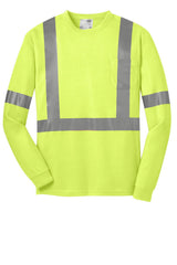 CornerStone ANSI 107 Class 2 Long Sleeve Safety T-Shirt CS401LS