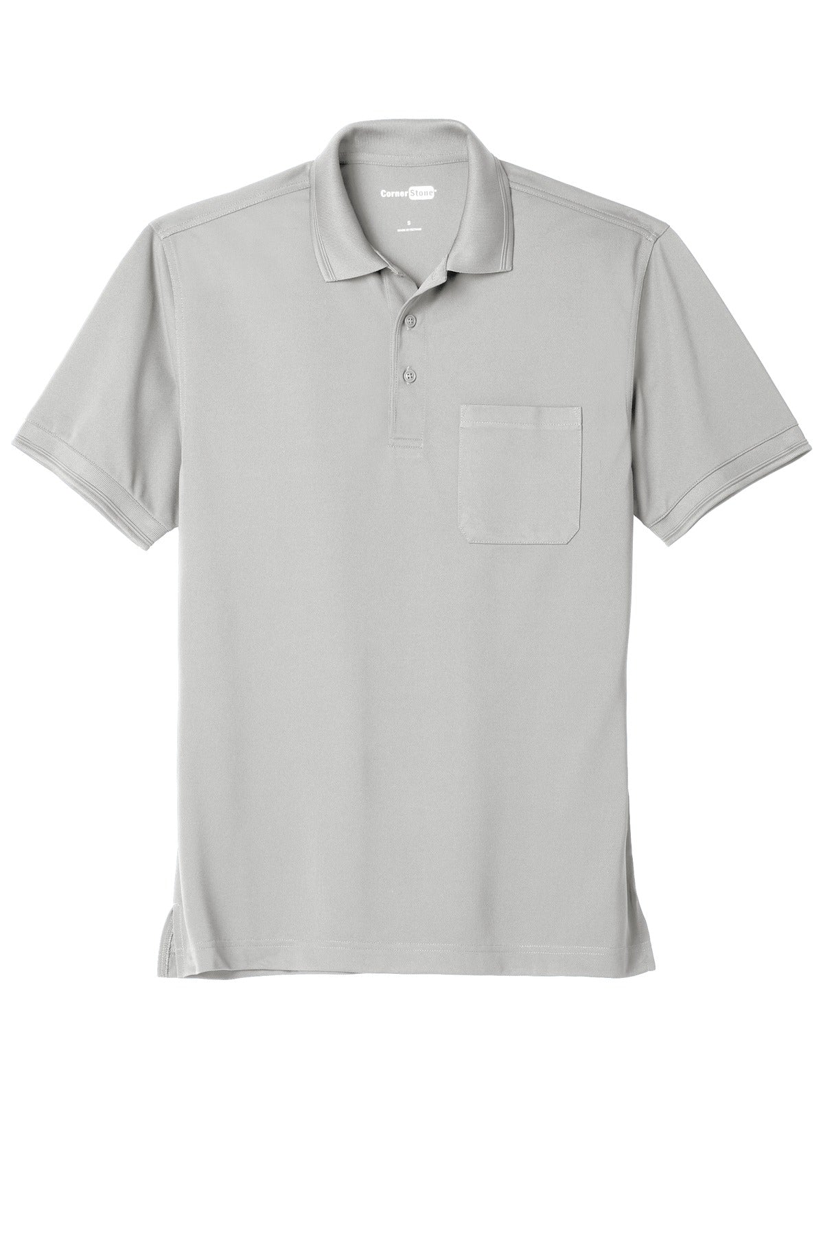 CornerStone Industrial Snag-Proof Pique Pocket Polo CS4020P
