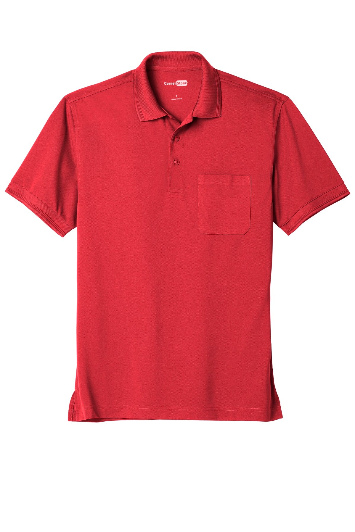 CornerStone Industrial Snag-Proof Pique Pocket Polo CS4020P