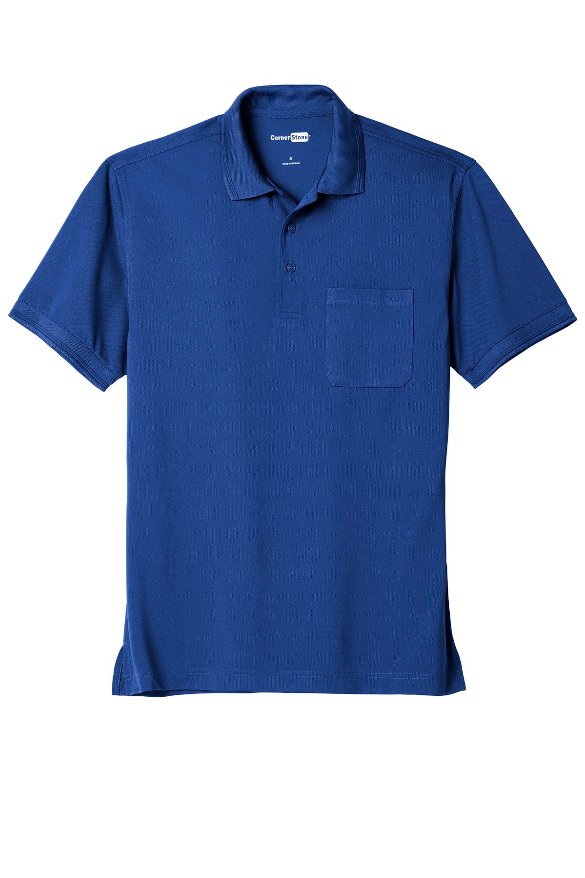 CornerStone Industrial Snag-Proof Pique Pocket Polo CS4020P