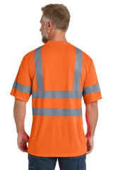 CornerStone ANSI 107 Class 3 Short Sleeve Snag-Resistant Reflective T-Shirt CS408