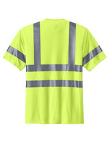 CornerStone ANSI 107 Class 3 Short Sleeve Snag-Resistant Reflective T-Shirt CS408