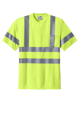 CornerStone ANSI 107 Class 3 Short Sleeve Snag-Resistant Reflective T-Shirt CS408