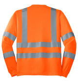 CornerStone ANSI 107 Class 3 Long Sleeve Snag-Resistant Reflective T-Shirt CS409