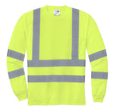CornerStone ANSI 107 Class 3 Long Sleeve Snag-Resistant Reflective T-Shirt CS409