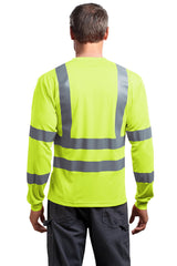 CornerStone ANSI 107 Class 3 Long Sleeve Snag-Resistant Reflective T-Shirt CS409
