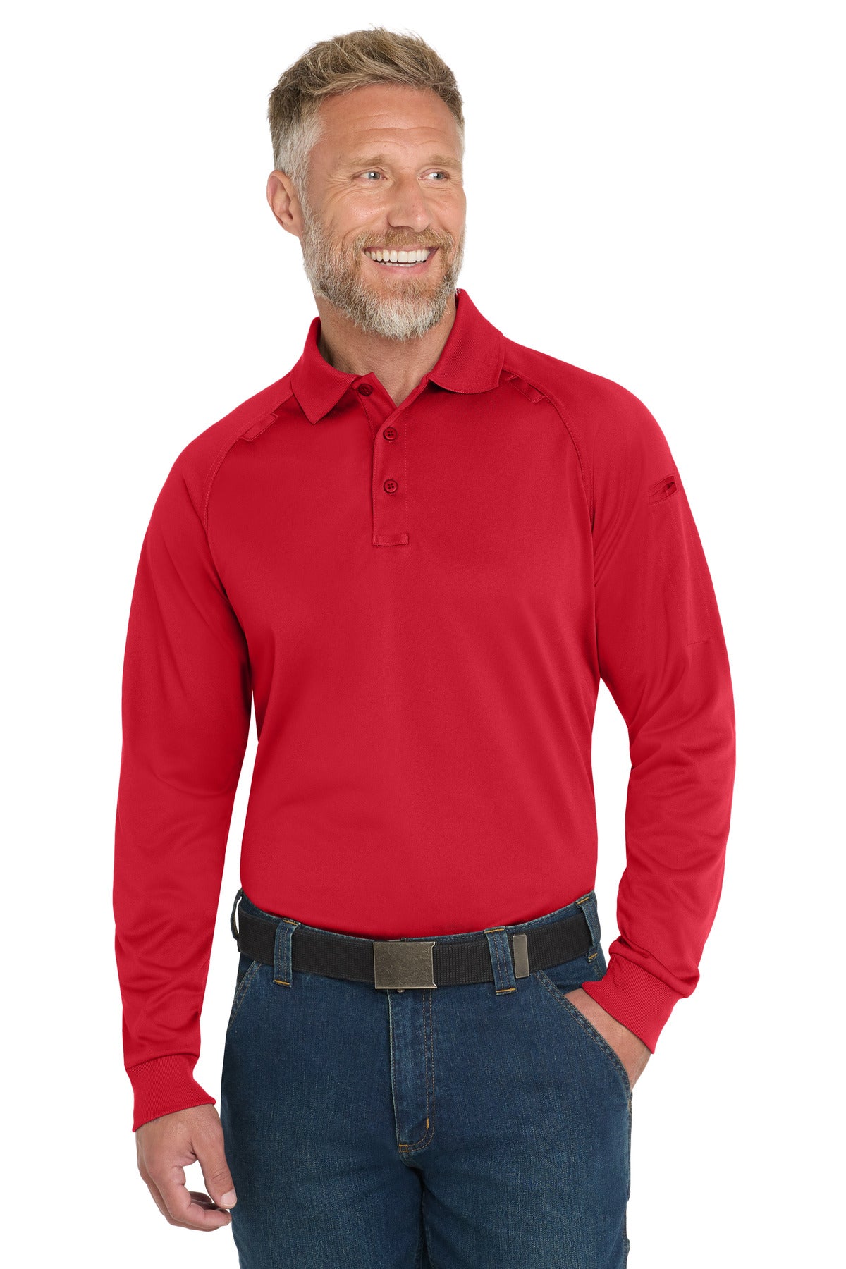 CornerStone Select Long Sleeve Snag-Proof Tactical Polo CS410LS