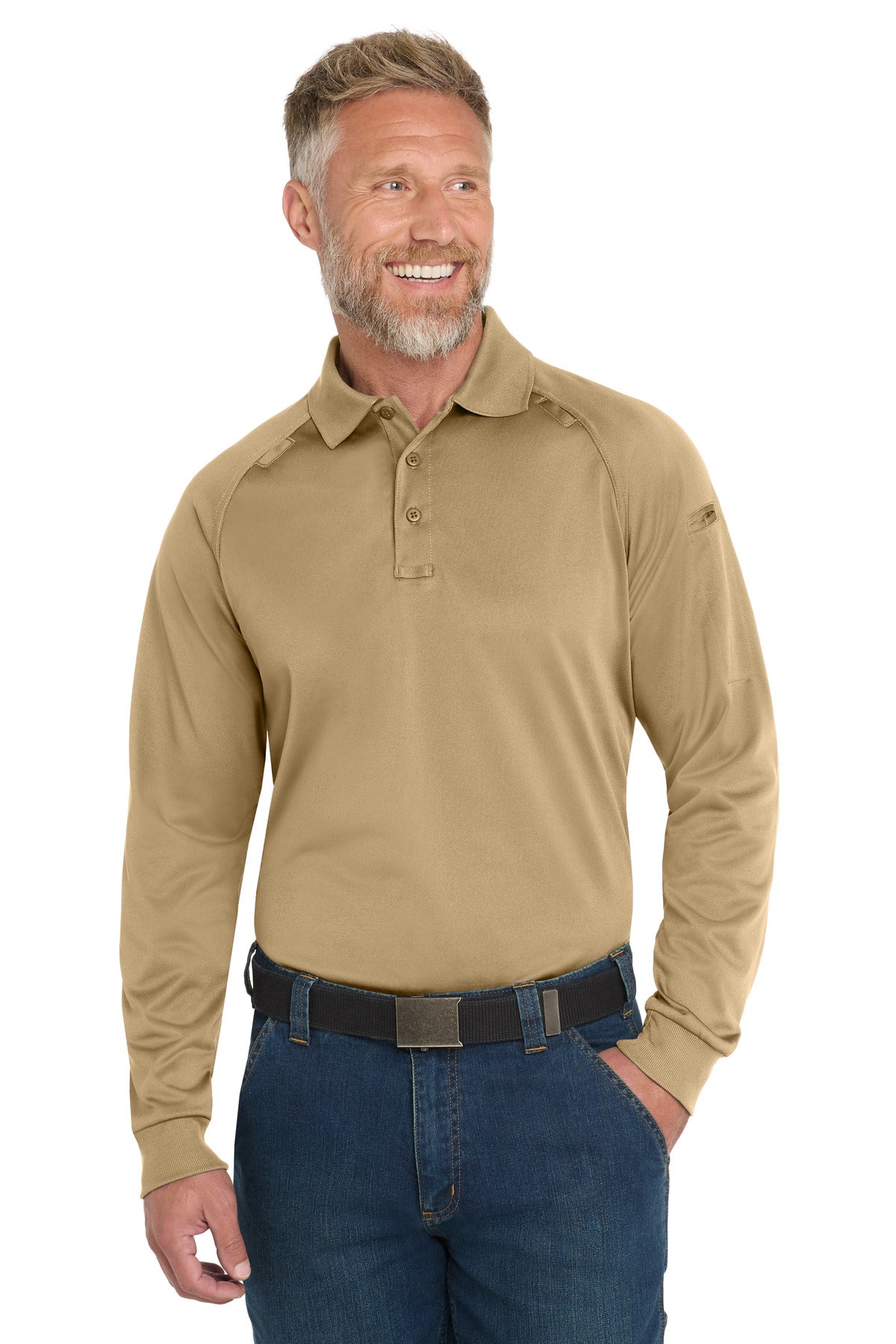 CornerStone Select Long Sleeve Snag-Proof Tactical Polo CS410LS