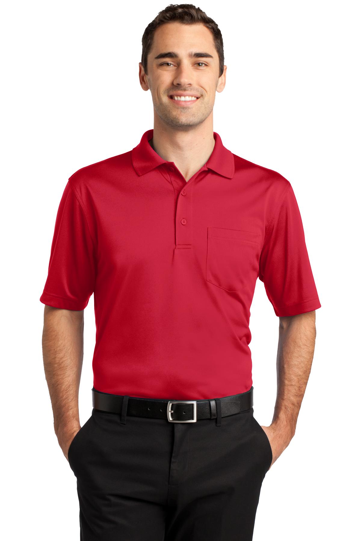 CornerStone Select Snag-Proof Pocket Polo CS412P