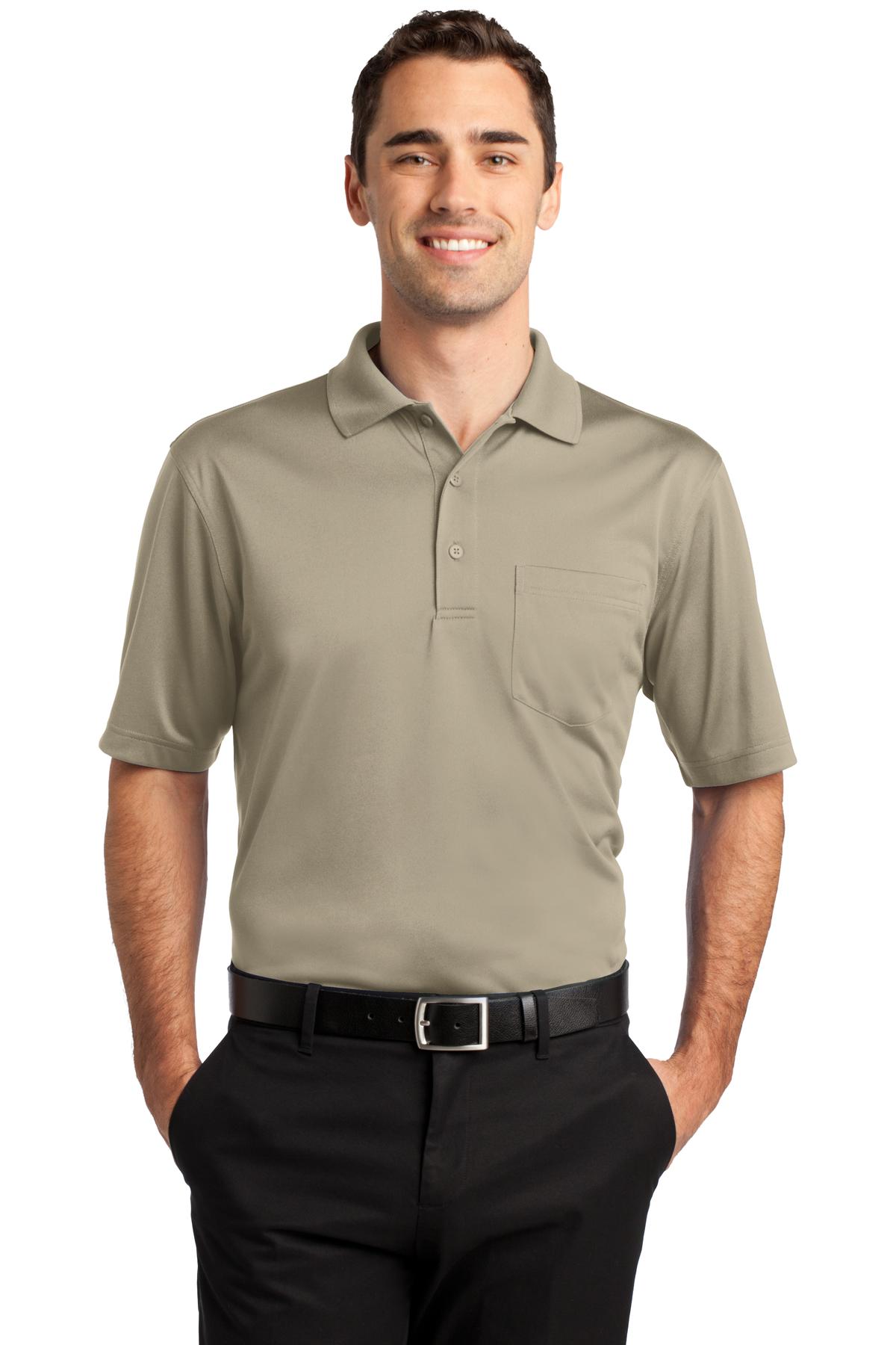 CornerStone Select Snag-Proof Pocket Polo CS412P