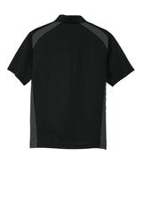 CornerStone Select Snag-Proof Two Way Colorblock Pocket Polo CS416