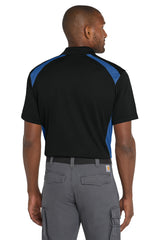 CornerStone Select Snag-Proof Two Way Colorblock Pocket Polo CS416