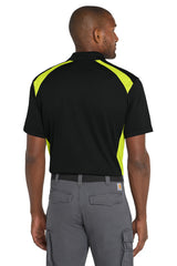 CornerStone Select Snag-Proof Two Way Colorblock Pocket Polo CS416