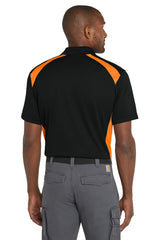 CornerStone Select Snag-Proof Two Way Colorblock Pocket Polo CS416