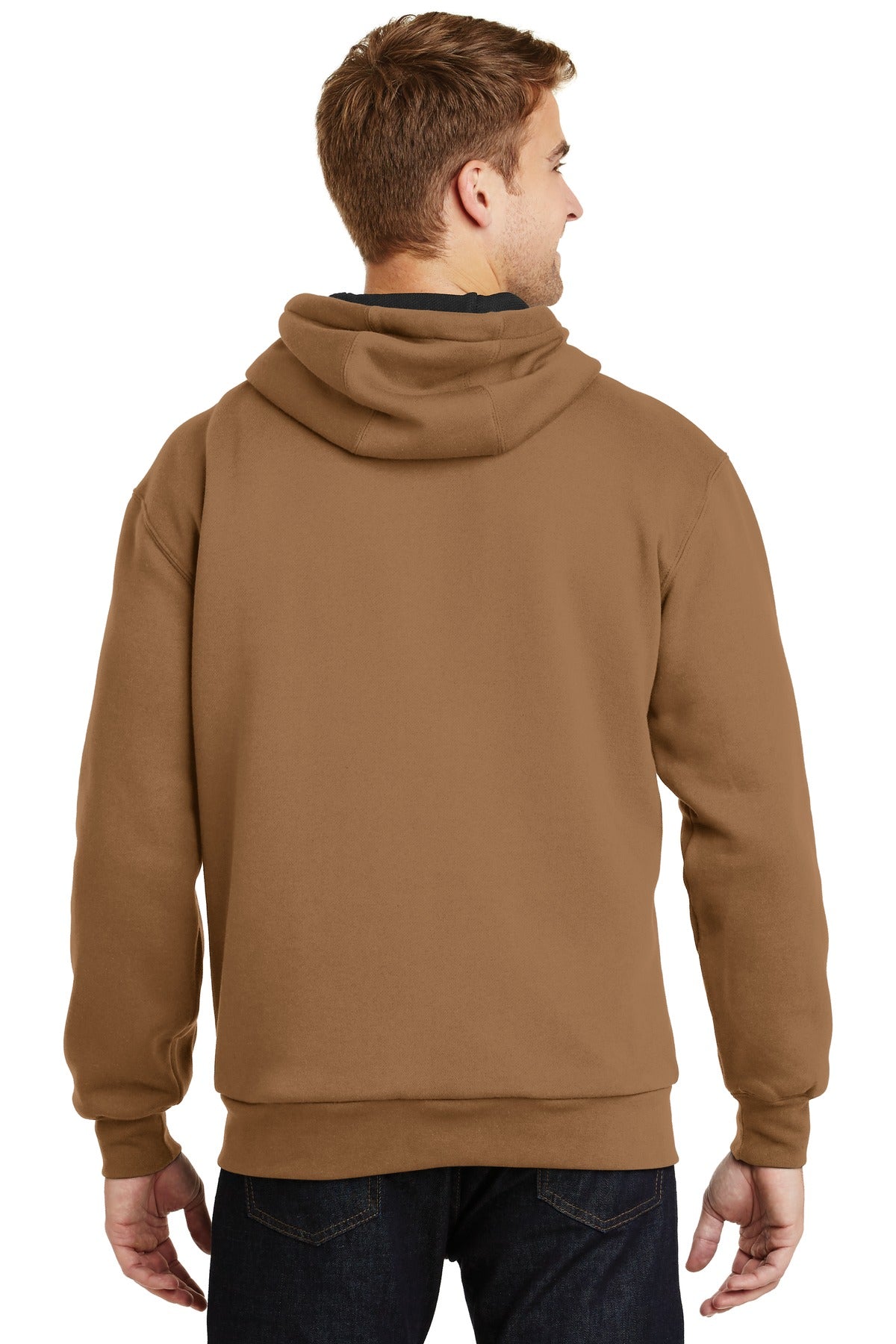 CornerStone Heavyweight Full-Zip Hooded Sweatshirt with Thermal Lining CS620